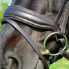 Fss Comfort Padded Shaped Sides Cut-Away Simple Flash/Combined Noseband Twin Buckle – Matt