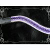 FSS Glimmer Purple Velvet Violet Lilac Clear Swarovski Crystal Bling Curve Browband