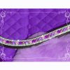 FSS Shimmer French Rose Baby Pink Fuchsia Lilac Violet SWAROVSKI Crystal Bling Curve V Browband