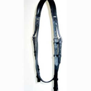 FSS Anatomical Headpiece FREEFORM MONOCROWN CUT AWAY Padded SHAPED DOUBLE 4STRAP 