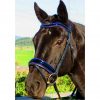 FSS Freeway Anatomical Headpiece Padded Bridle STELLAR Crystal Bling Piping Edges